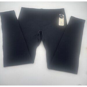Empetua Seamless Comfort Mid-Waist Shaping Leggings L Black Stretchy Nylon/Spand